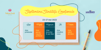 Săptămâna Sănătății Emoționale, în școlile din România. Cinci zile de activități în care copiii au o zi a prieteniei și una a stării de bine