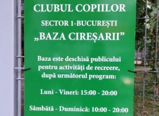 Baza Cireşarii, redeschisă publicului. Momente artistice şi sportive, meciuri demonstrative şi jocuri în aer liber, de 1 iunie – Ziua Copilului