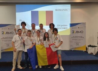 Patru medalii de aur, două medalii de argint și locul I pe națiuni pentru elevii români la Balcaniada de Matematică pentru Juniori 2022