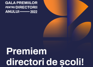 Directorii Anului 2022. Asociația pentru Valori în Educație premiază patru directori de școală. Înscrierile sunt deschise până pe 31 octombrie