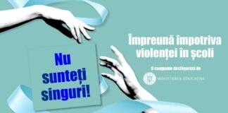 Ministerul Educației a lansat campania „Nu sunteți singuri! Împreună oprim violența din școli” VIDEO