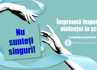 Ministerul Educației a lansat campania „Nu sunteți singuri! Împreună oprim violența din școli” VIDEO