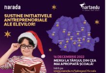 Târg de Crăciun, organizat în aceeași zi de 25 de școli din țară. Vor fi strânși bani pentru alertele de pe HartaEdu, precum reparații sau amenajări de spații