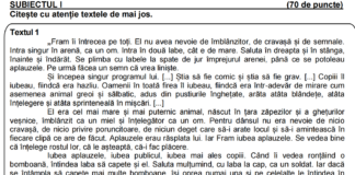 Evaluarea Națională 2023. Subiecte și bareme la Limba și literatura română și Matematică – Simulare, județul Maramureș