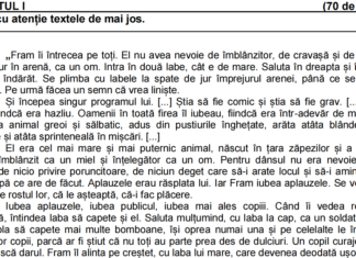 Evaluarea Națională 2023. Subiecte și bareme la Limba și literatura română și Matematică – Simulare, județul Maramureș