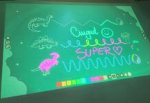 Grădiniță smart, inaugurată la Ciugud. Printre dotări, un proiector care transformă podeaua clasei într-un spațiu interactiv de învățare FOTO