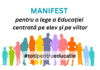 Manifest lansat de șase organizații: „Ni s-a prezentat o lege a educației preuniversitare anostă, mediocră și care în realitate nu reformează”