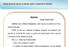 Testele la Limba română – Citit. Elevii de clasa a II-a au susținut a doua probă a Evaluării Naționale 2023