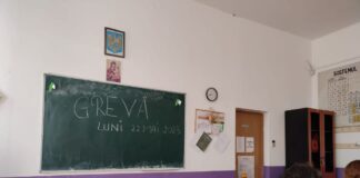 Prima zi de grevă generală în învățământ. Lider sindical: „Dacă nu apare nicio schimbare majoră în cursul zilei de luni, probabil greva va continua”