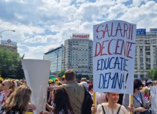 Sindicatele din educație: 86,93% din totalul membrilor de sindicat au fost marți în grevă. Solicităm Guvernului reluarea urgentă a negocierilor