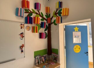 Ultima pauză de lectură din clasa I. Cei 24 de copii din Clasa Steluțelor au citit timp de 15 minute, în fiecare zi de joi – campania „Toată școala citește”