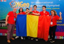 Patru medalii și locul I pe națiuni pentru echipa României la Olimpiada Internațională de Geografie 2023