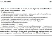 Teste de antrenament pentru Evaluarea Națională 2024, publicate de ISJ Vâlcea – Limba și literatura română și Matematică