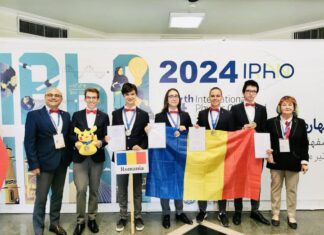 Lotul României, format din elevi de la ICHB, a obținut trei medalii de aur și două medalii de argint la Olimpiada Internațională de Fizică 2024