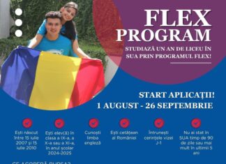 Au început înscrierile pentru bursele FLEX 2025-2026. Elevii români pot studia gratuit un an la un liceu din SUA. Condițiile de participare