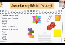 „Jurnalul de cuvinte valoroase” și jocurile copilăriei în lecții – idei și metode pentru clasa I de la învățătoarele Irina Vasile și Laura Piroș