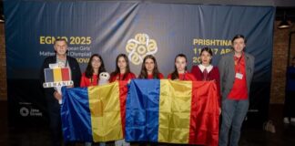 Patru medalii pentru lotul României la Olimpiada Europeană de Matematică pentru Fete 2025: o medalie de aur, una de argint și două de bronz