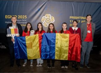 Patru medalii pentru lotul României la Olimpiada Europeană de Matematică pentru Fete 2025: o medalie de aur, una de argint și două de bronz