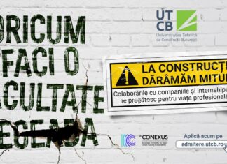 Universitatea Tehnică de Construcții București (UTCB) lansează campania de admitere 2025: „Dărâmăm mituri”