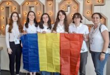 Patru medalii obținute de echipa României la Olimpiada Europeană de Informatică pentru Fete 2025: trei de argint și una de bronz