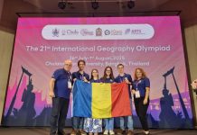 O medalie de argint și două medalii de bronz pentru elevii români la Olimpiada Internațională de Geografie 2025, desfășurată în Thailanda