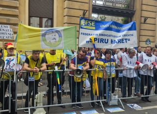 Protestele sindicatelor din educație: mitinguri în Piața Victoriei la începutul lunii septembrie și marș de protest în prima zi de școală