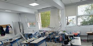 Liceul „Dimitrie Bolintineanu” din Capitală, evacuat după o explozie puternică într-un bloc alăturat: 15 săli de clasă avariate, cursurile trec în online UPDATE