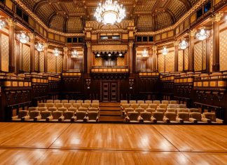 Sala de teatru de la Palatul Cotroceni, deschisă trupelor independente de tineri actori și de liceeni pentru reprezentanții gratuite