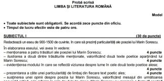 Modele de subiecte și bareme de evaluare pentru concursul de Titularizare 2026, publicate de Ministerul Educației