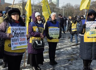 Sondaj Federația „Spiru Haret”: Aproape 75% dintre angajații din învățământ, dispuși să participe la grevă. Miercuri, protest la Guvern