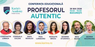 „Profesorul autentic”, un eveniment gratuit cu ateliere și exemple de la clasă despre motivație și relația cu elevii. Profesorii, invitați să se înscrie