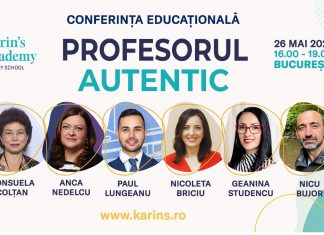 „Profesorul autentic”, un eveniment gratuit cu ateliere și exemple de la clasă despre motivație și relația cu elevii. Profesorii, invitați să se înscrie