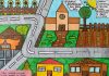 Concursul „Rural Math” 2026: o competiție în care elevii de gimnaziu au împletit matematica cu desenul – „Figurile geometrice din satul meu”