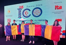O medalie de aur, una de argint și două de bronz pentru elevii români la Olimpiada Internațională de Securitate Cibernetică 2026