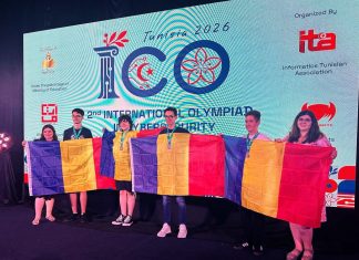 O medalie de aur, una de argint și două de bronz pentru elevii români la Olimpiada Internațională de Securitate Cibernetică 2026
