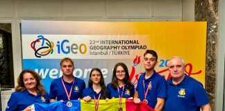Olimpiada Internațională de Geografie 2026: două medalii de argint și două medalii de bronz pentru echipa României