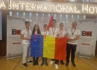 Patru medalii pentru elevii români la Olimpiada Balcanică de Informatică – BOI 2026: o medalie de aur, două de argint și una de bronz